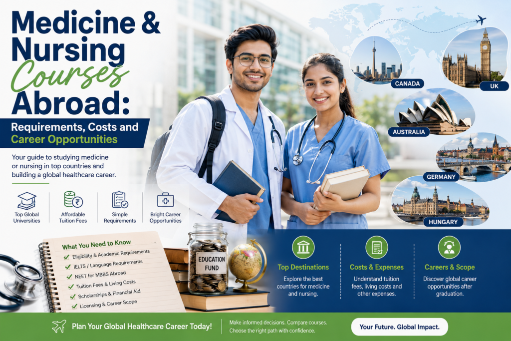 Medicine and Nursing Courses Abroad for Students