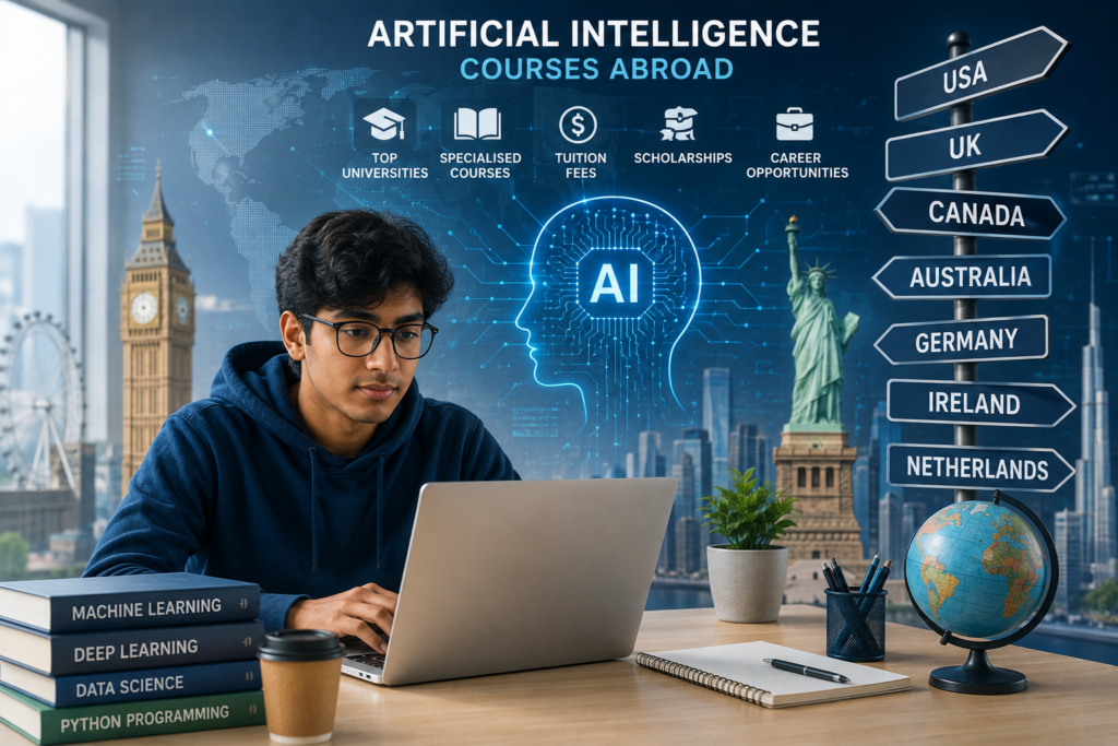 Artificial Intelligence Courses Abroad: Complete Guide for Indian Students
