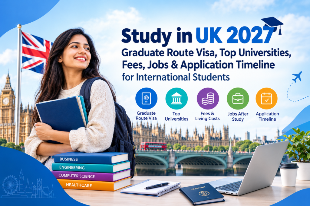 Study in UK 2027: Ultimate Guide to Visa, Top Universities, Fees & Jobs